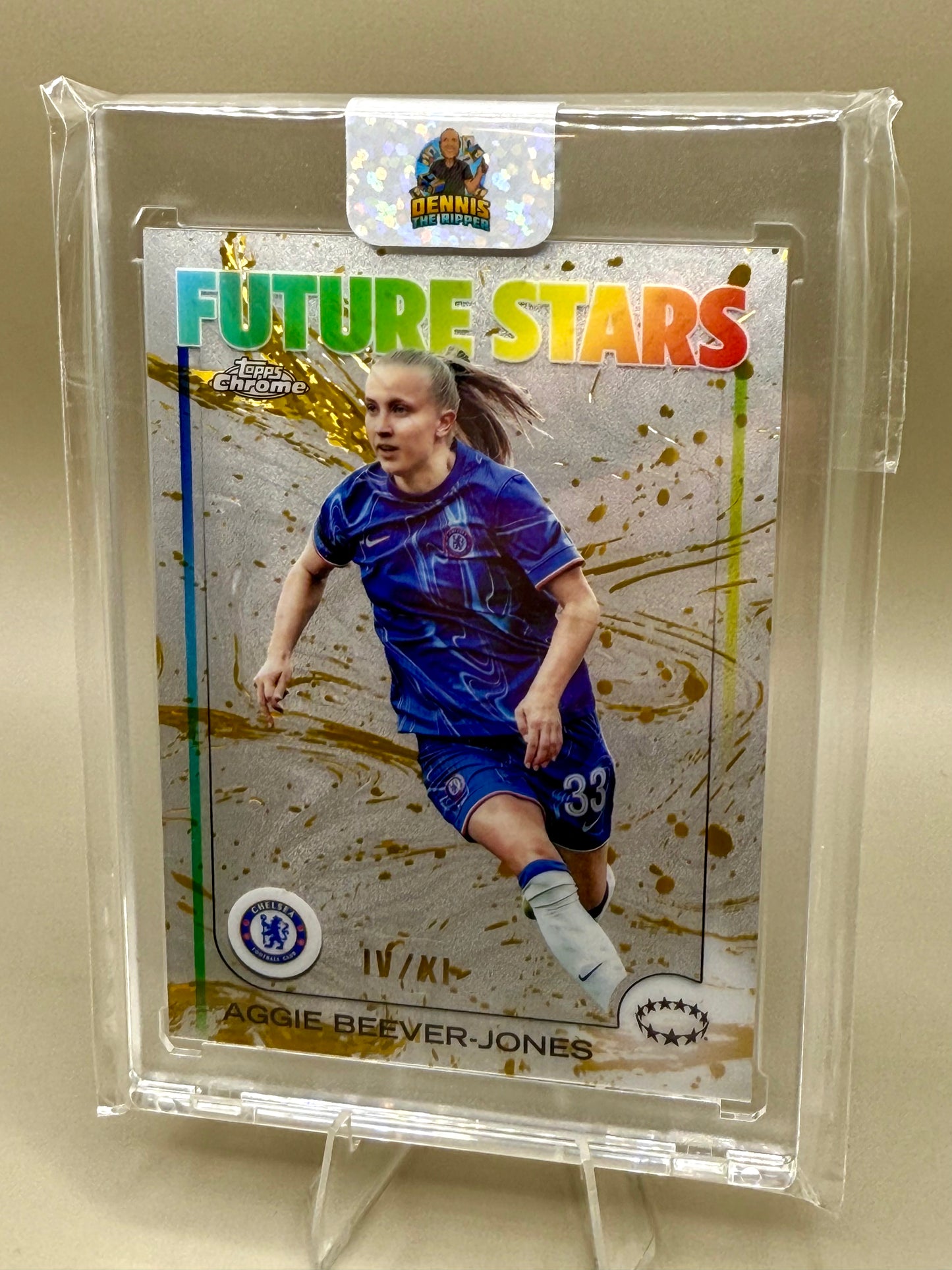 Topps Chrome UWCL 2024/25 | Aggie Beever Jones | Chelsea FC | Future Stars | Starting XI