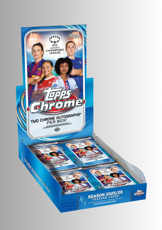 Topps Chrome UEFA Women's Champions League 2025/26 - Hobby Box