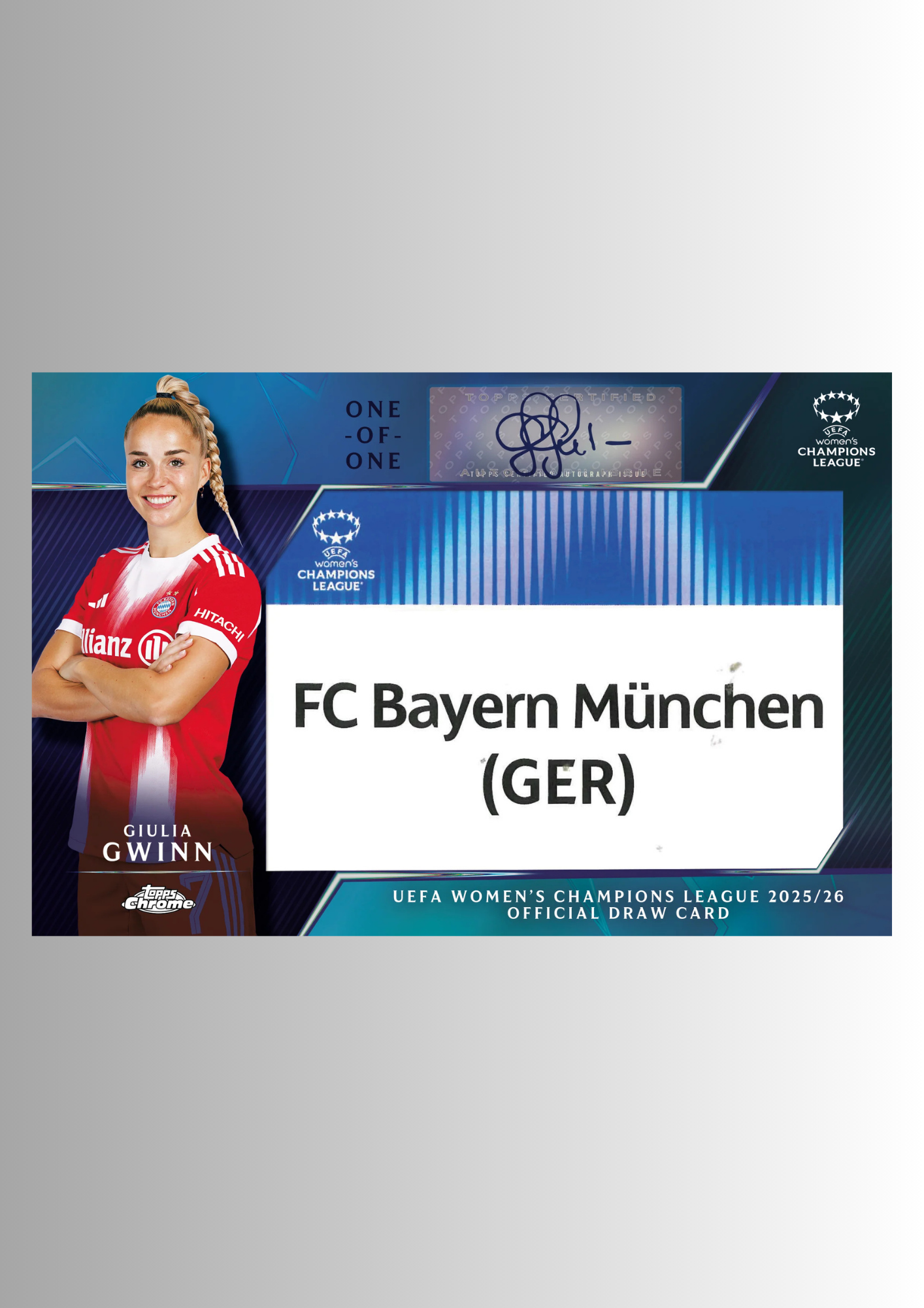 Topps Chrome UEFA Women's Champions League 2025/26 - Hobby Box