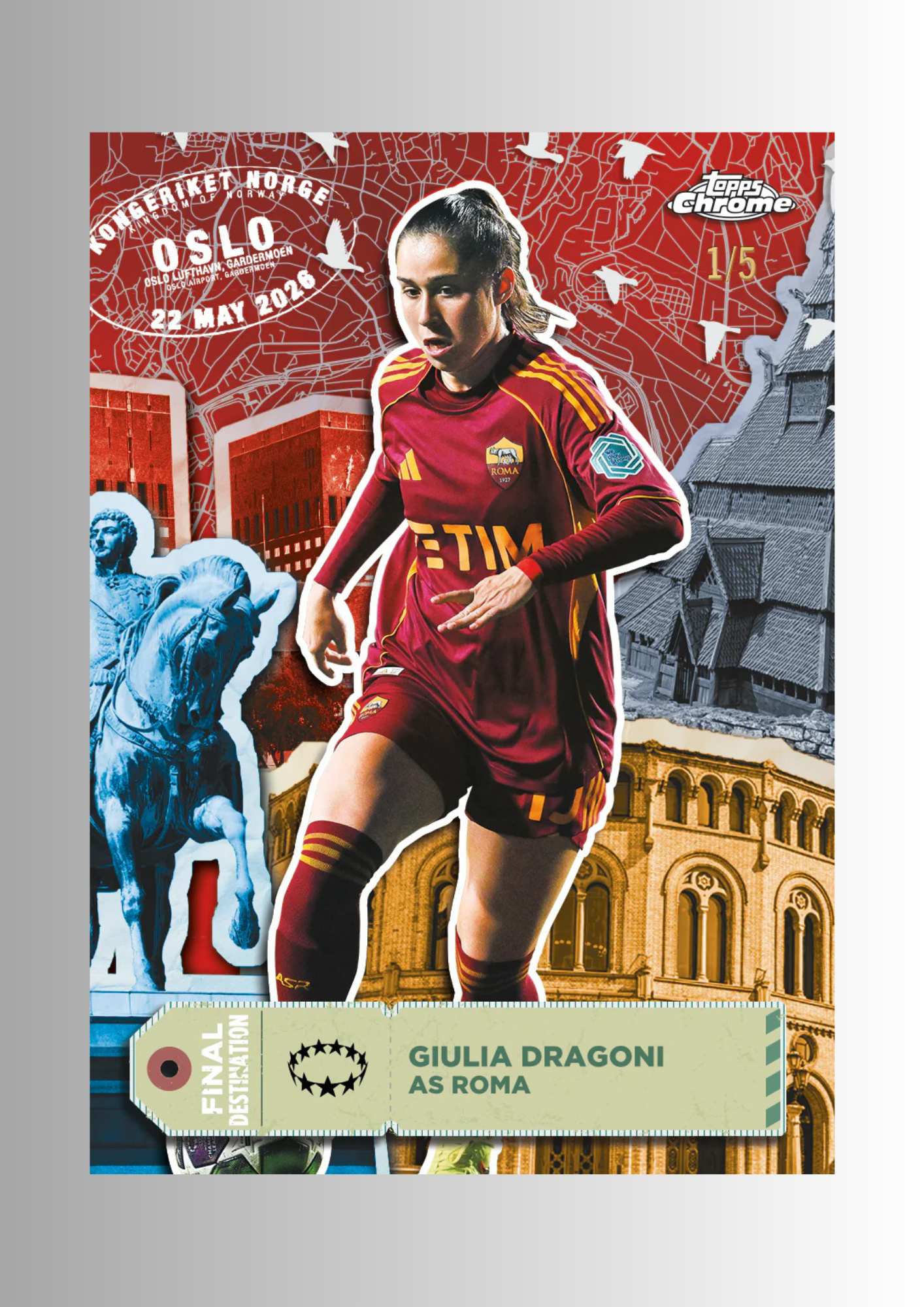 Topps Chrome UEFA Women's Champions League 2025/26 - Hobby Box