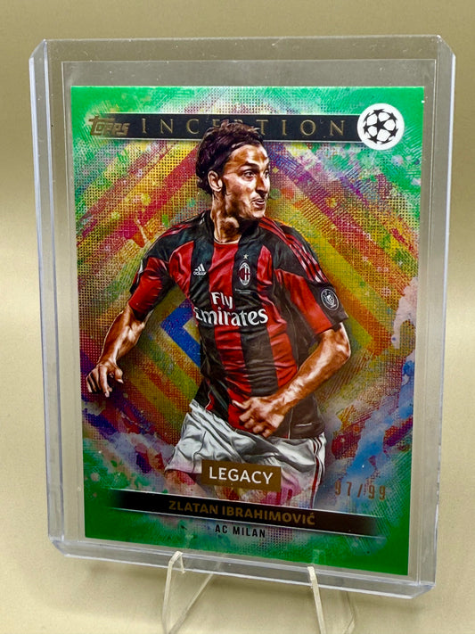 Topps Inception UCC 2024/25 | Zlatan Ibrahimovic | AC Milan | limitiert 97/99 | Legacy