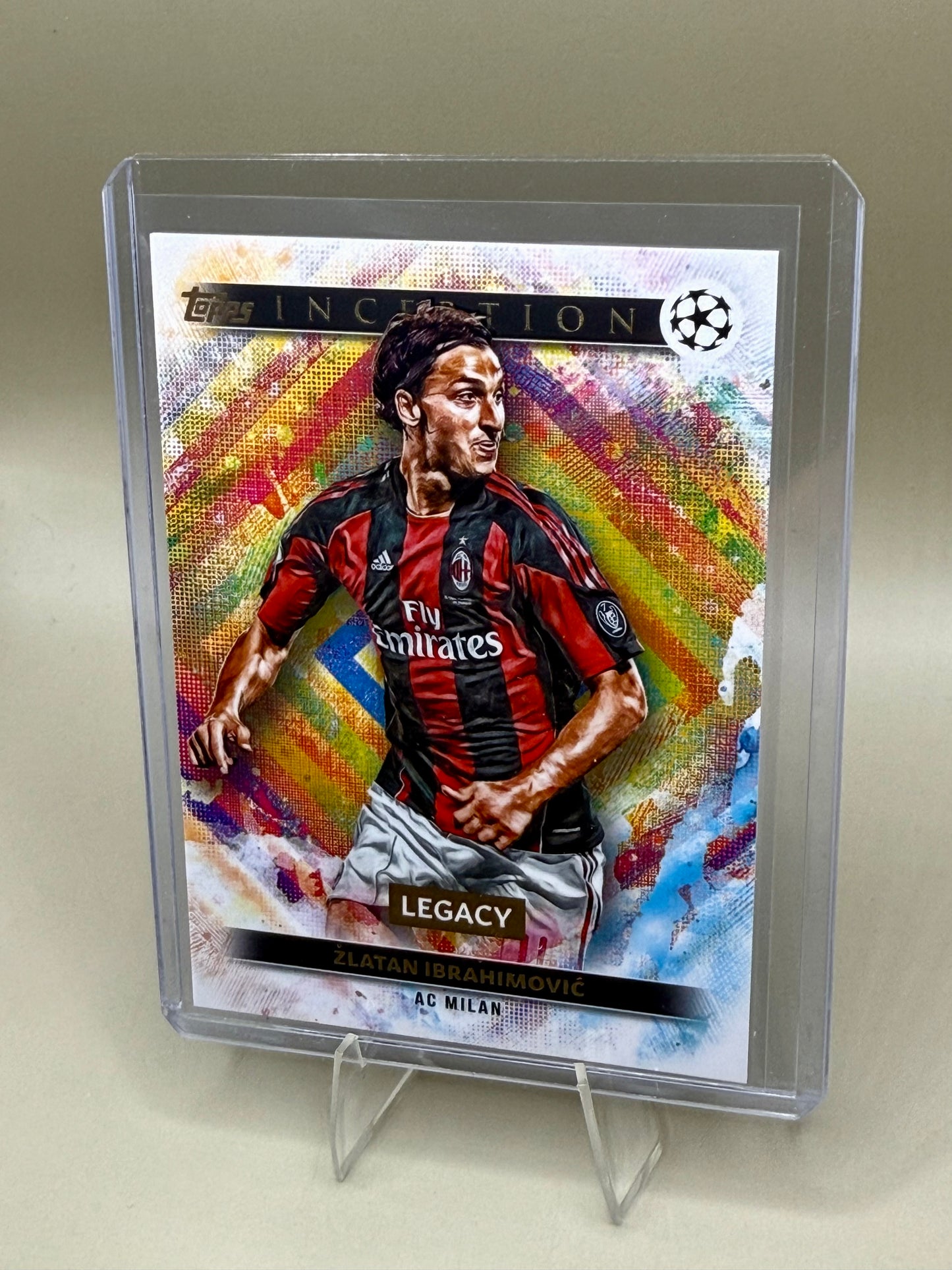 Topps Inception UCC 2024/25 | Zlatan Ibrahimovic | AC Milan | Base | Legacy