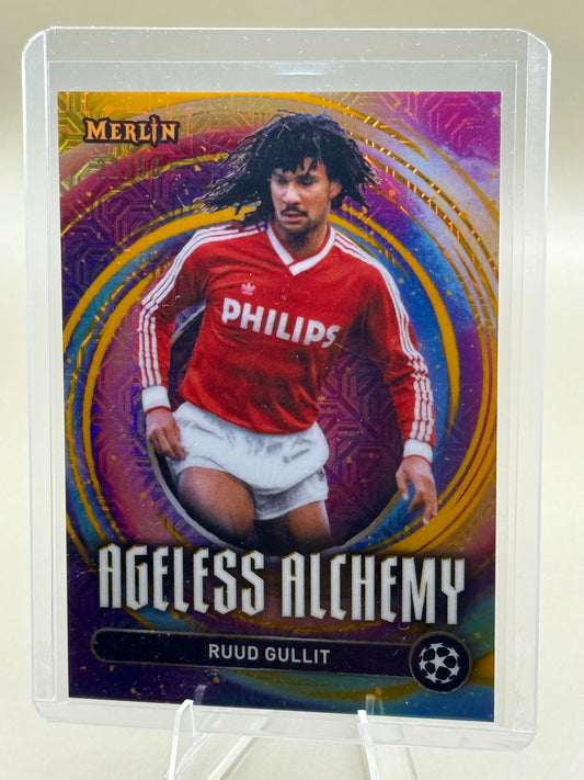 Topps Merlin 2024/25 | Ruud Gullit | PSV Eindhoven | Angeless Alchemy | limitiert 22/50