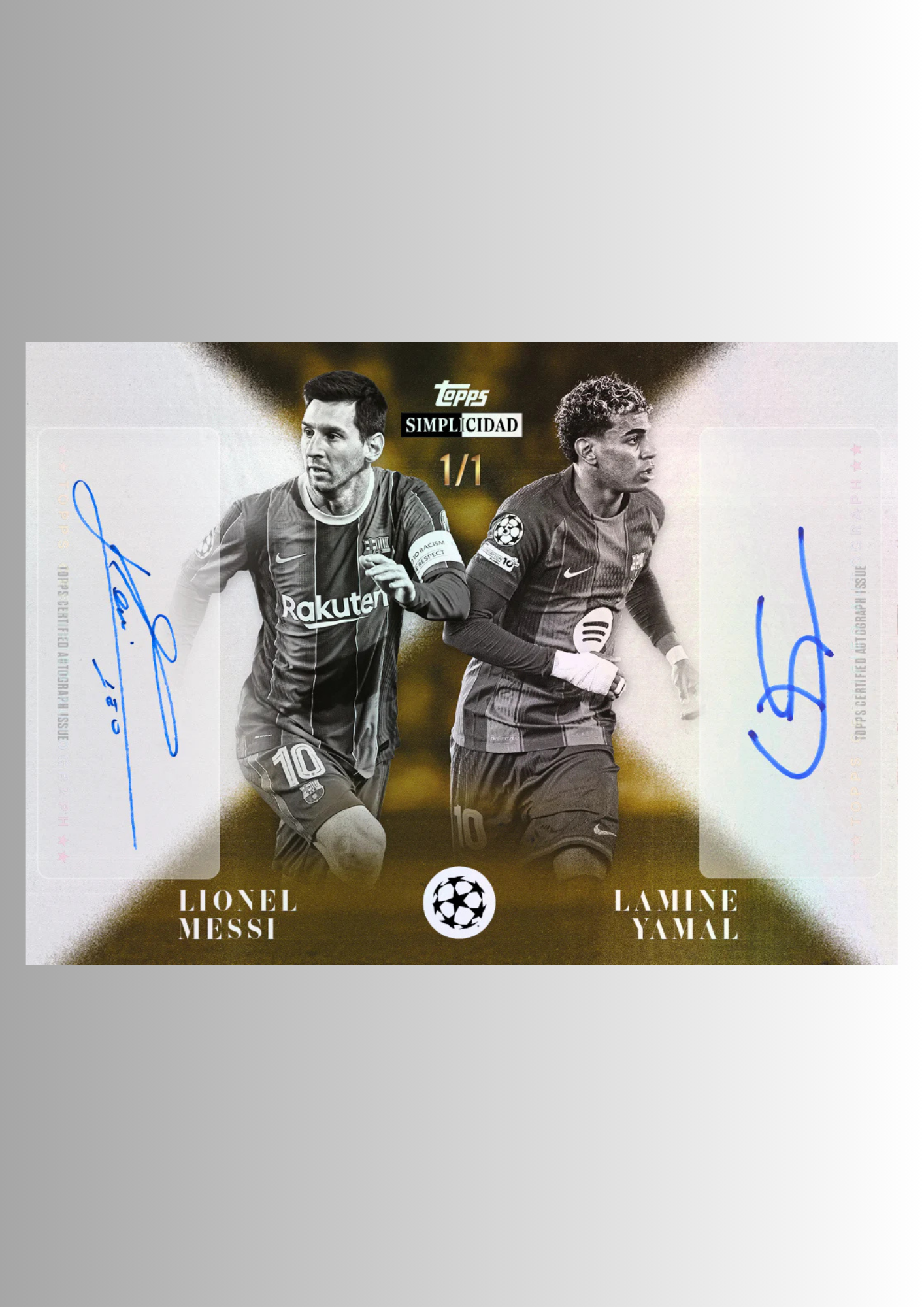 Topps UEFA Club Competitions Simplicidad 2025-26 - Hobby Box