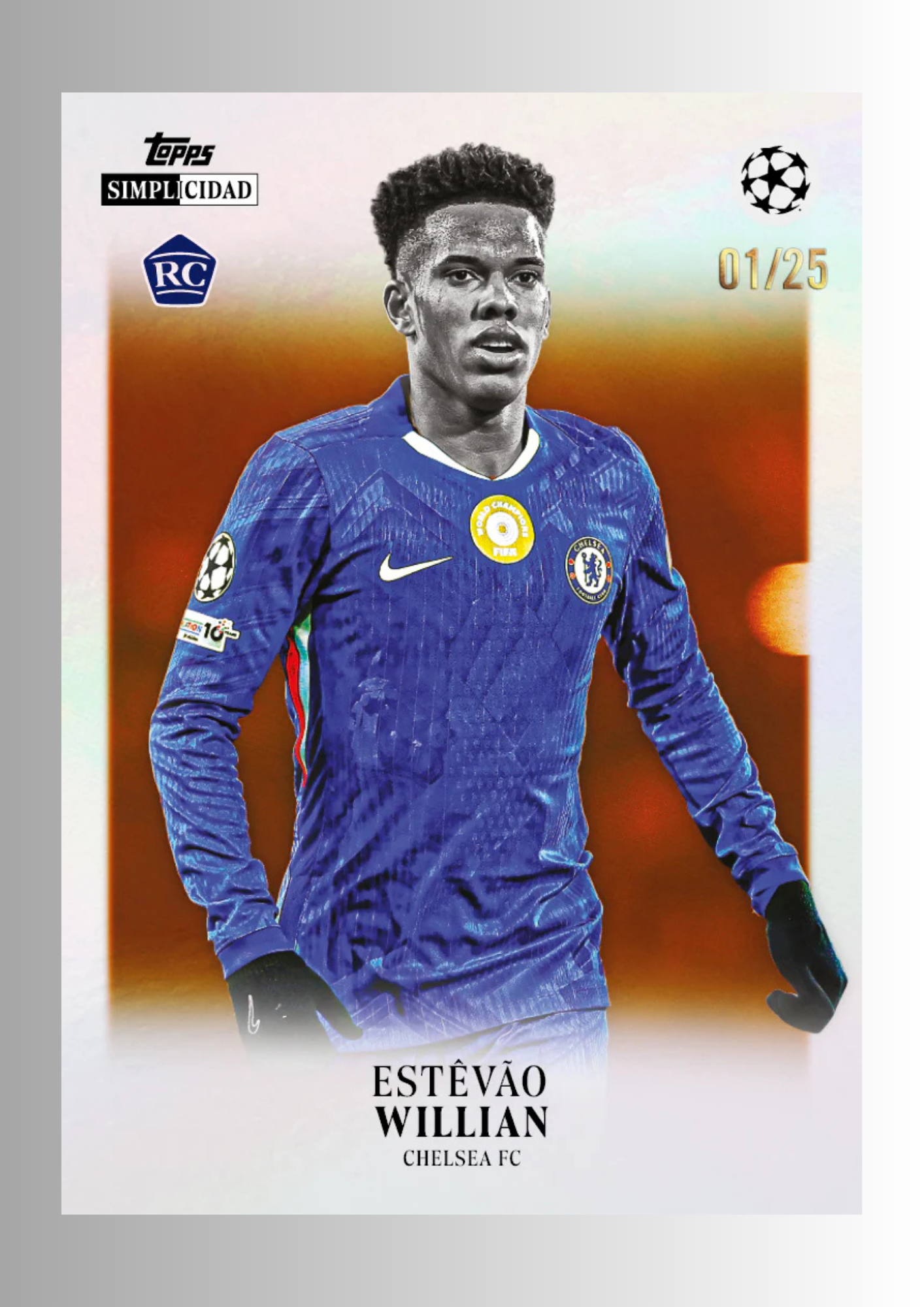 Topps UEFA Club Competitions Simplicidad 2025-26 - Hobby Box