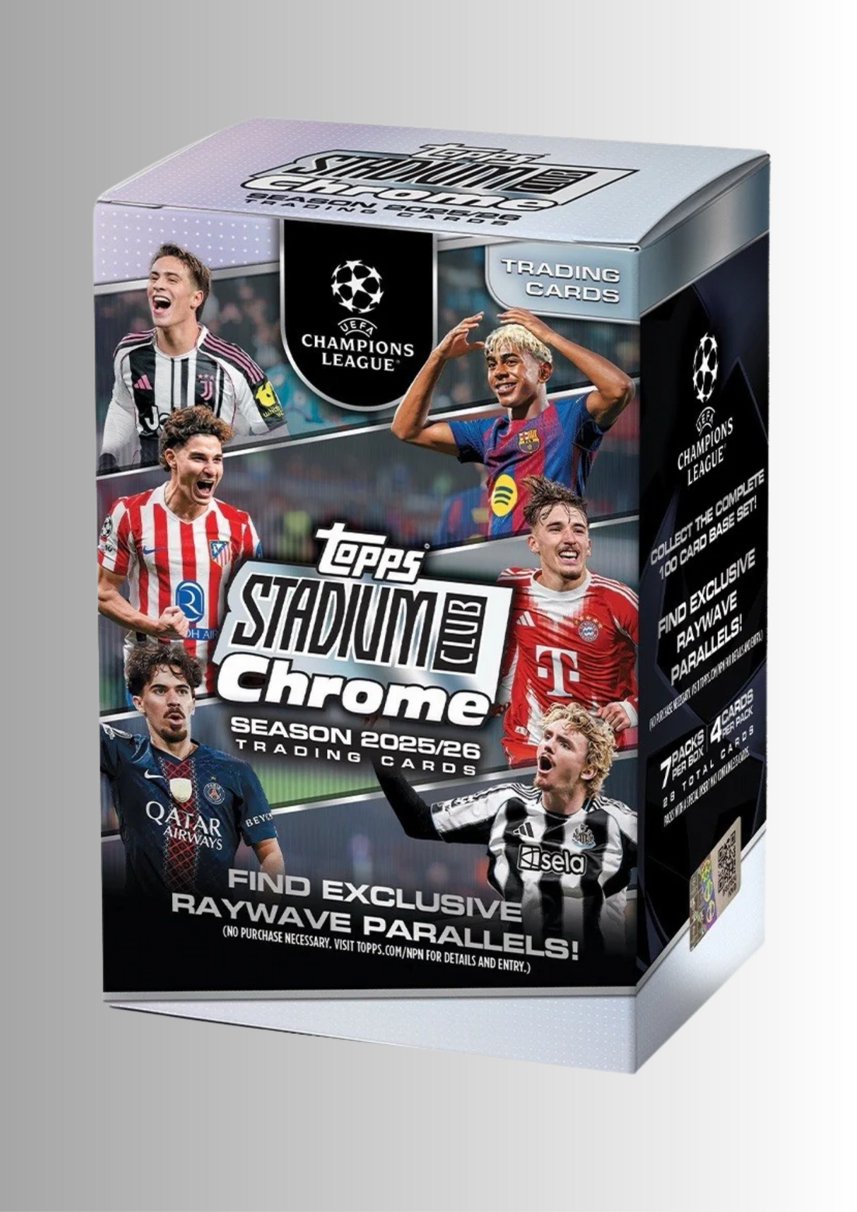 Topps Stadium Club Chrome UEFA Champions League 2025/26 - Value Box
