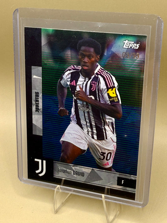 Topps Team Set 2025/26| Juventus |Jonathan David limitiert 09/99