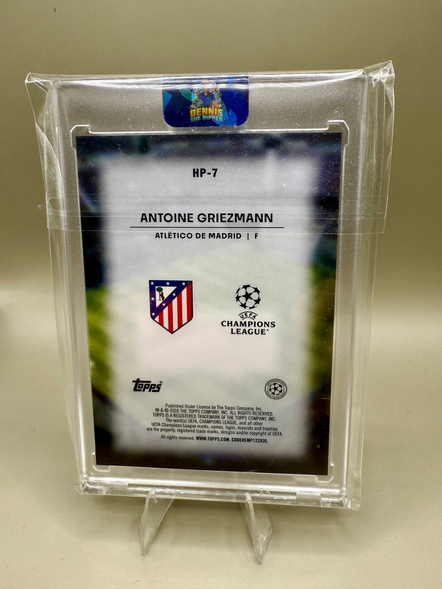 Topps UCC Club Competitions 2025/26 | Antoine Griezmann | Atletico Madrid | Case Hit | Home Advantage