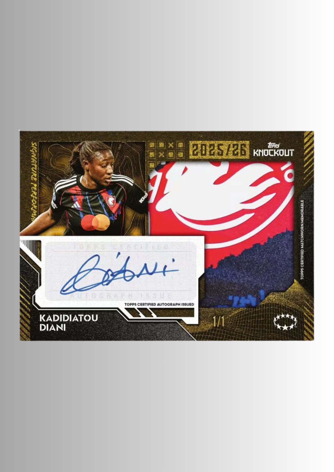 2025/26 Topps Knockout UEFA Women's Champions League Soccer - Hobby Box