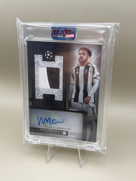 Weston McKennie | Topps Museum 2024/25 | Juventus | Relic Player Worn | Auto | limitiert 05/10