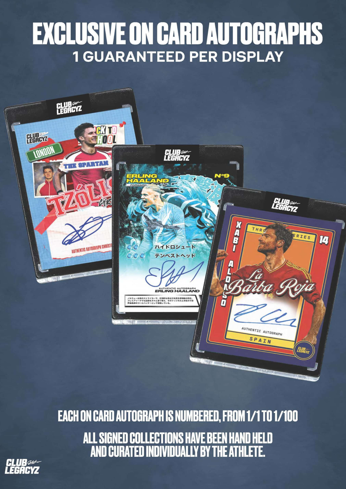 Club Legacyz Icons Football Cards — Back to School 5th Edition