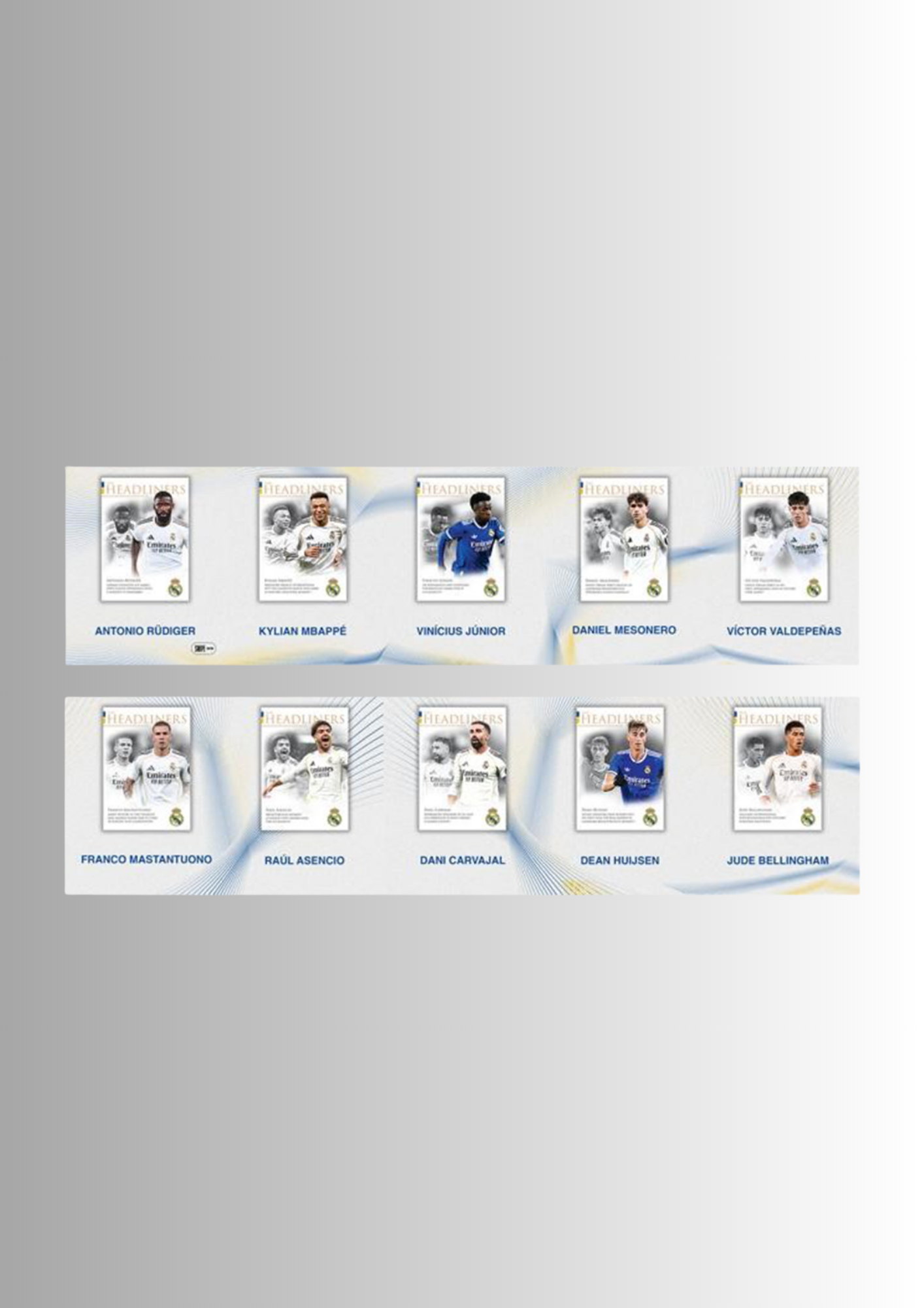 Futera HEADLINERS Real Madrid Pack 2026