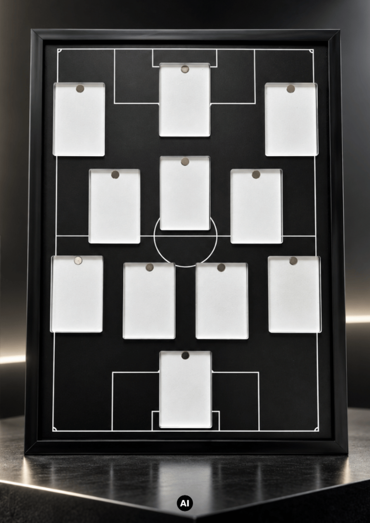 433 Display „Smart“ – Offene Front | Spielfeld: schwarz